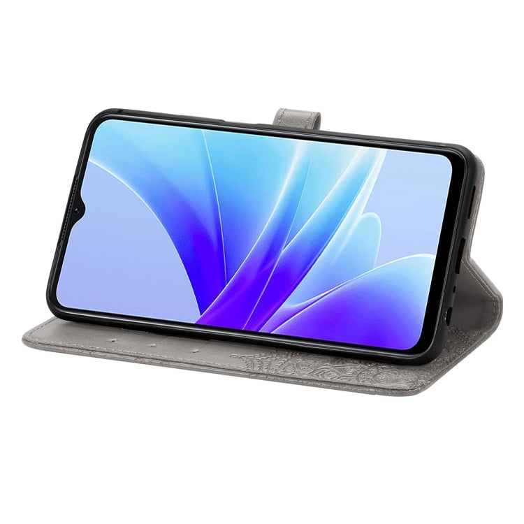 For OPPO A57s Mandala Flower Embossed Leather Phone Case