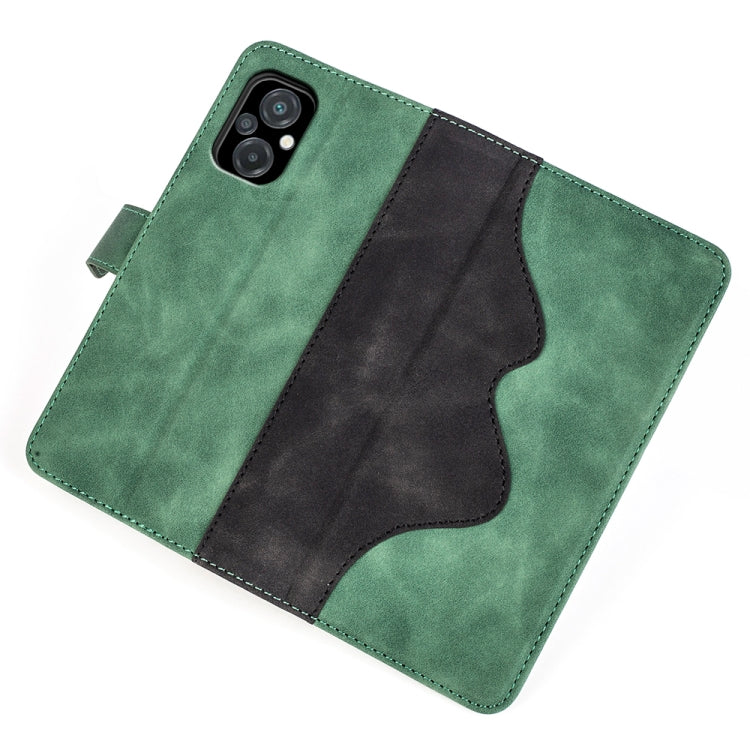 For Xiaomi Poco M5 4G Stitching Horizontal Flip Leather Phone Case
