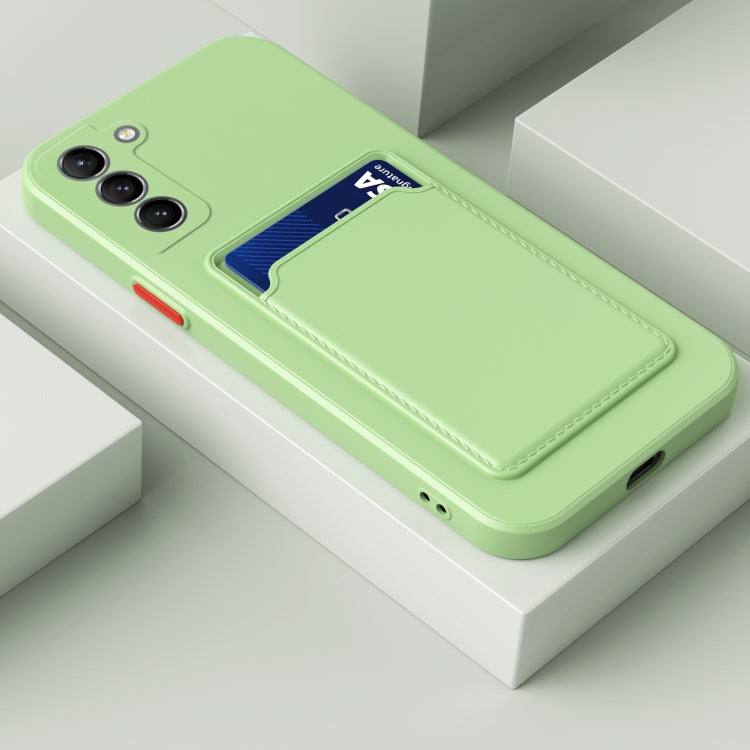 For Samsung Galaxy A54 5G Skin Feel Card TPU Contrast Color Button Phone Case