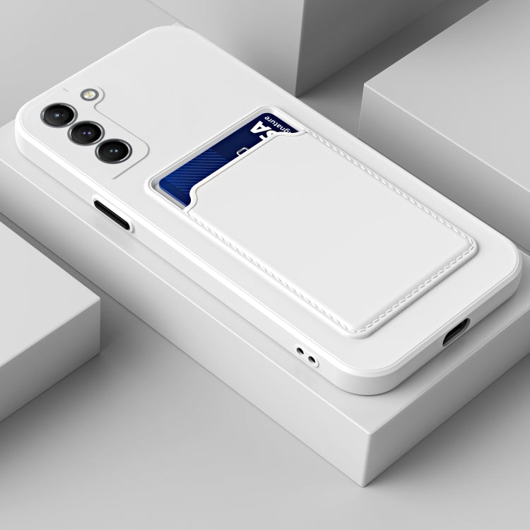 For Samsung Galaxy A54 5G Skin Feel Card TPU Contrast Color Button Phone Case
