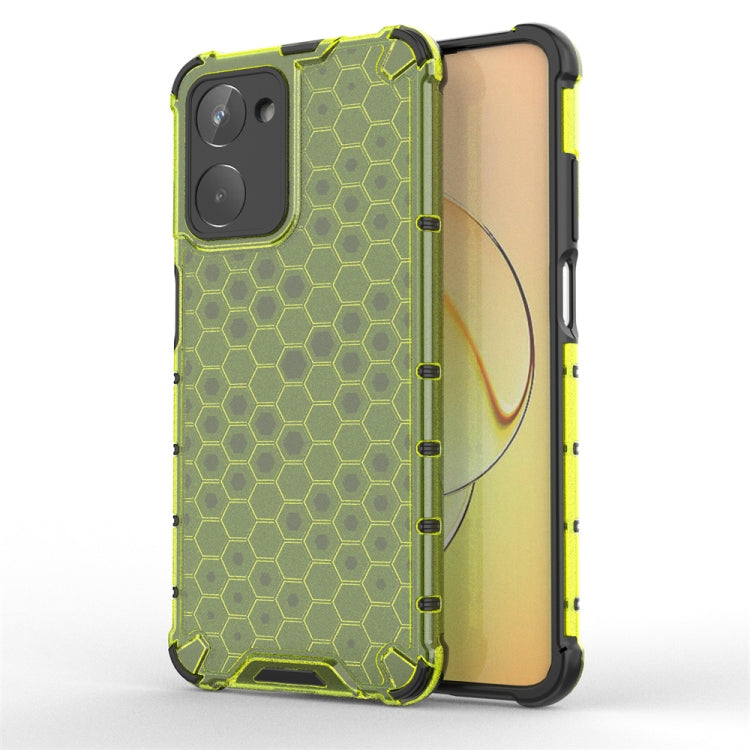 For Realme 10 Pro 5G Honeycomb Shockproof Phone Case
