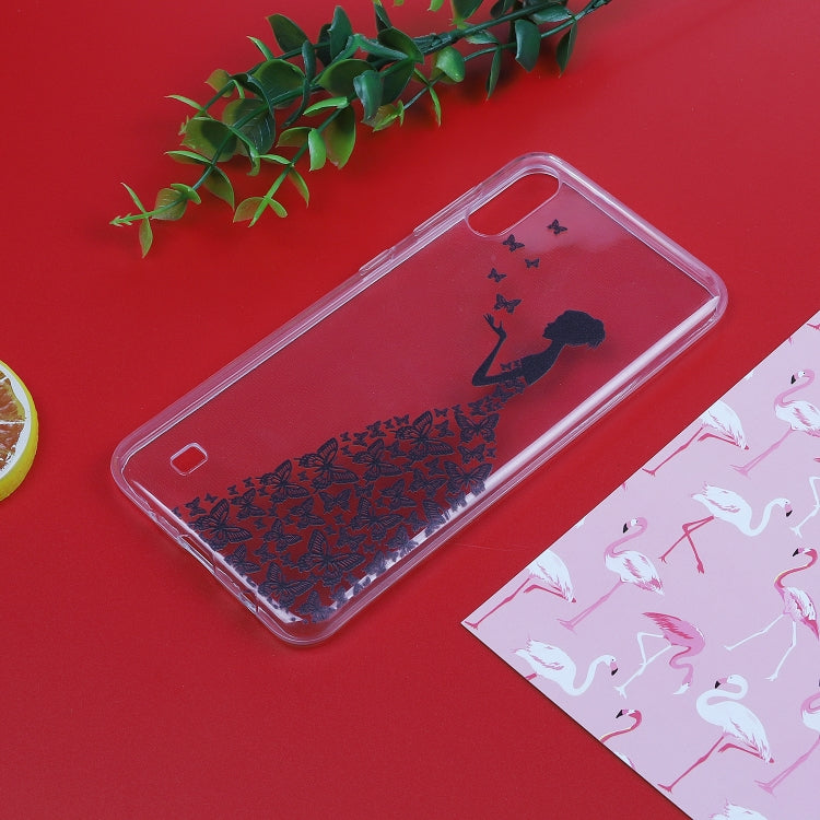 Stylish and Beautiful Pattern TPU Drop Protection Cover for Samsung M10