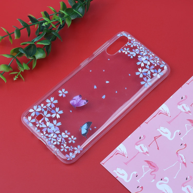 Stylish and Beautiful Pattern TPU Drop Protection Cover for Samsung M10