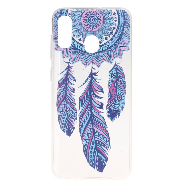 Stylish and Beautiful Pattern TPU Shockproof Cover Case for Galaxy A30