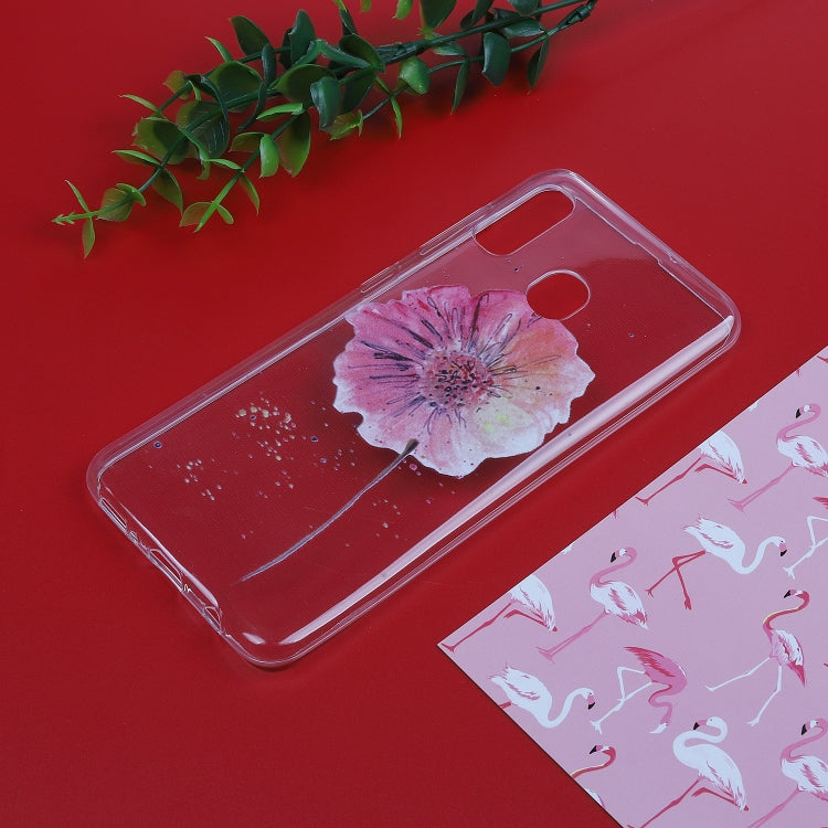 Stylish and Beautiful Pattern TPU Shockproof Cover Case for Galaxy A30