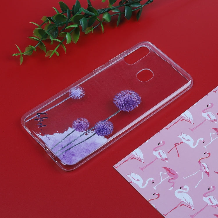Stylish and Beautiful Pattern TPU Shockproof Cover Case for Galaxy A30