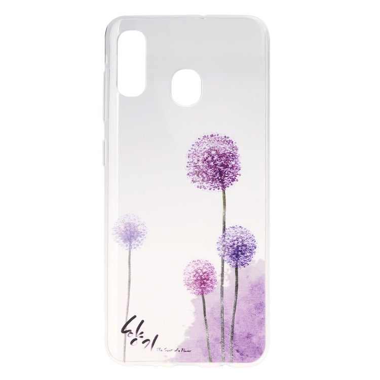 Stylish and Beautiful Pattern TPU Shockproof Cover Case for Galaxy A30