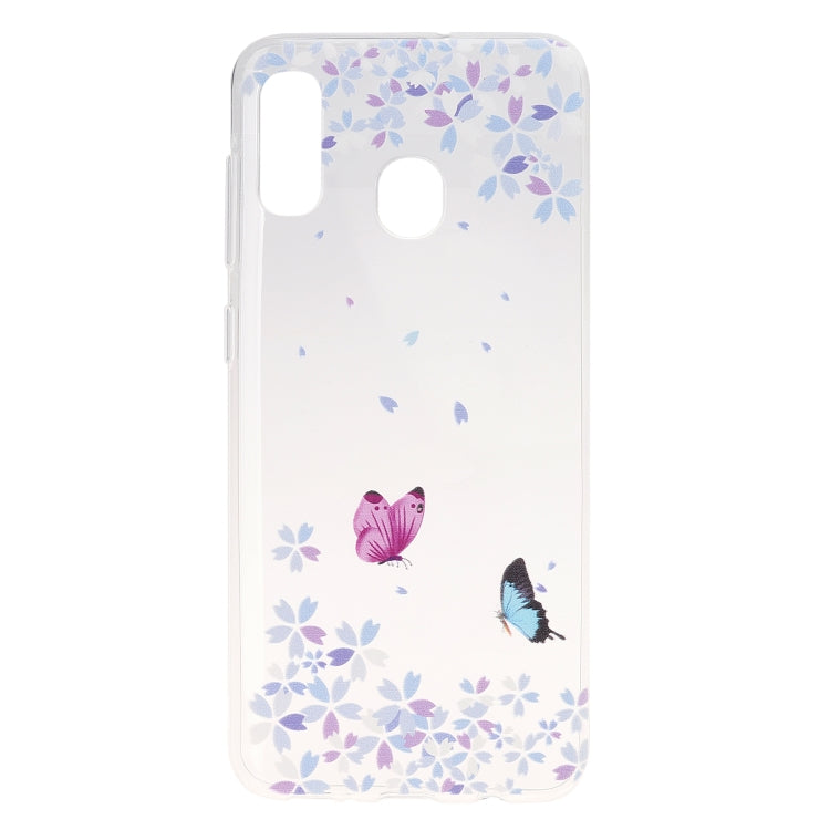 Stylish and Beautiful Pattern TPU Shockproof Cover Case for Galaxy A30