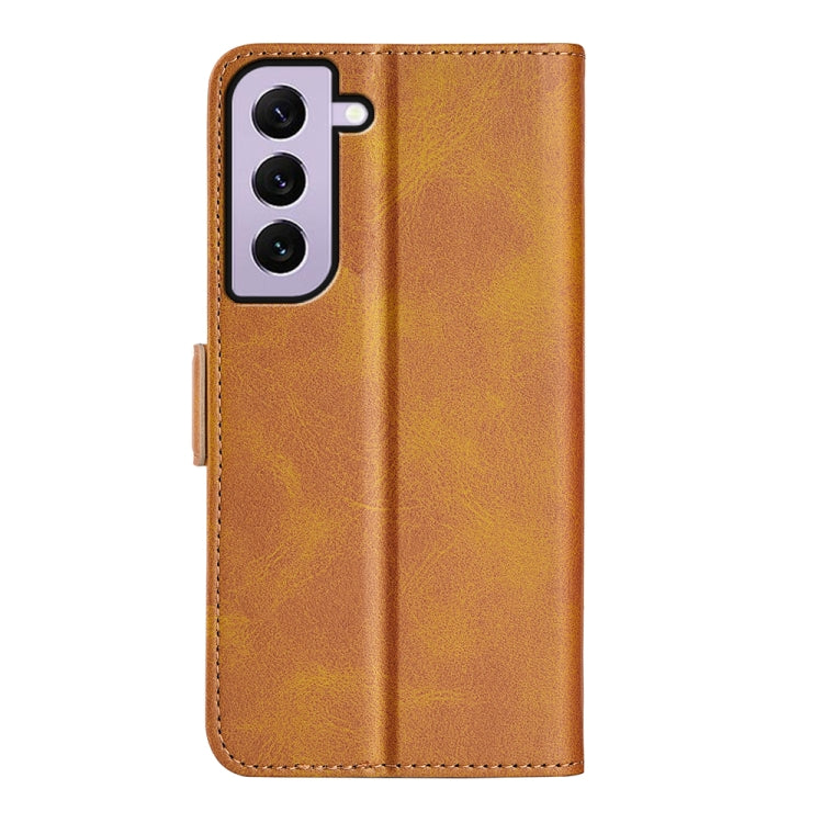 For Samsung Galaxy S23 5G Dual-side Magnetic Buckle Leather Phone Case