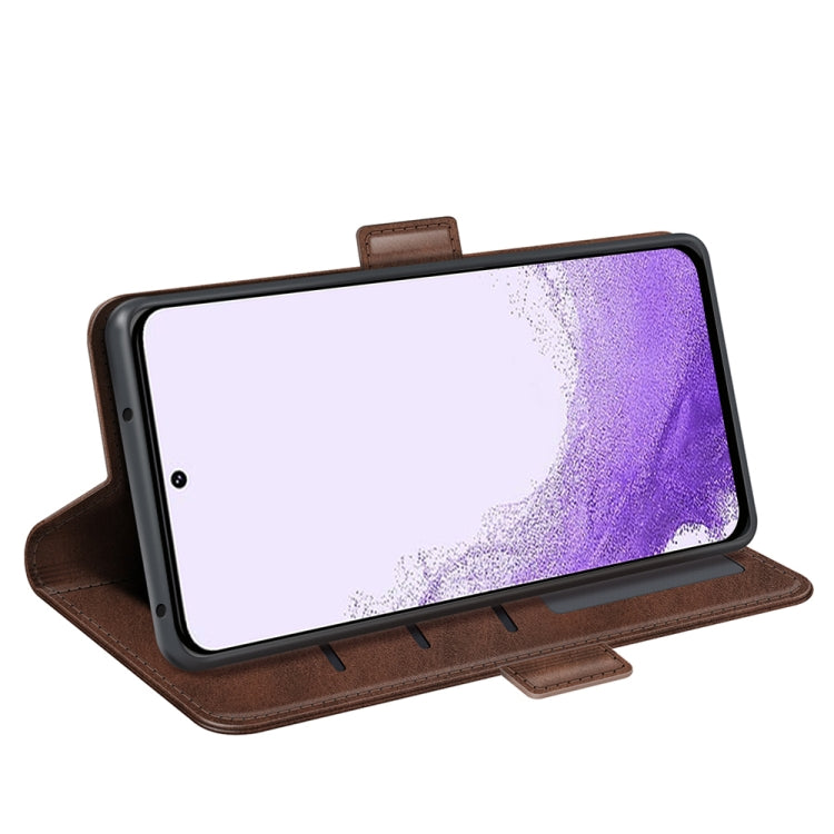 For Samsung Galaxy S23 5G Dual-side Magnetic Buckle Leather Phone Case