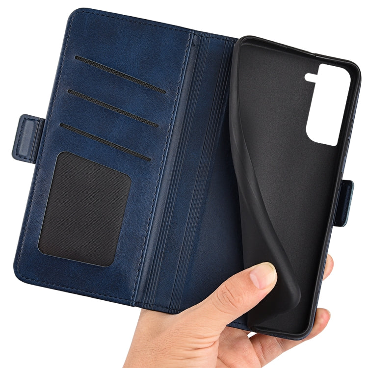 For Samsung Galaxy S23 5G Dual-side Magnetic Buckle Leather Phone Case