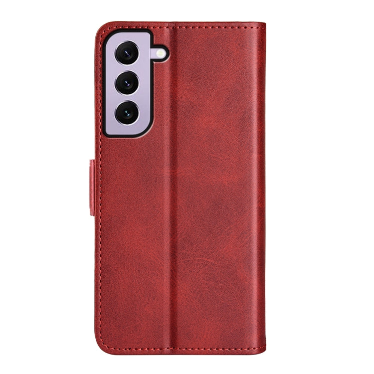 For Samsung Galaxy S23 5G Dual-side Magnetic Buckle Leather Phone Case