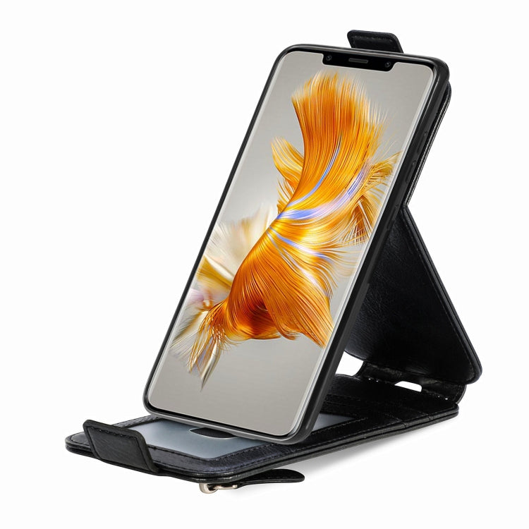 For Huawei Mate 50 Pro Zipper Wallet Vertical Flip Leather Phone Case