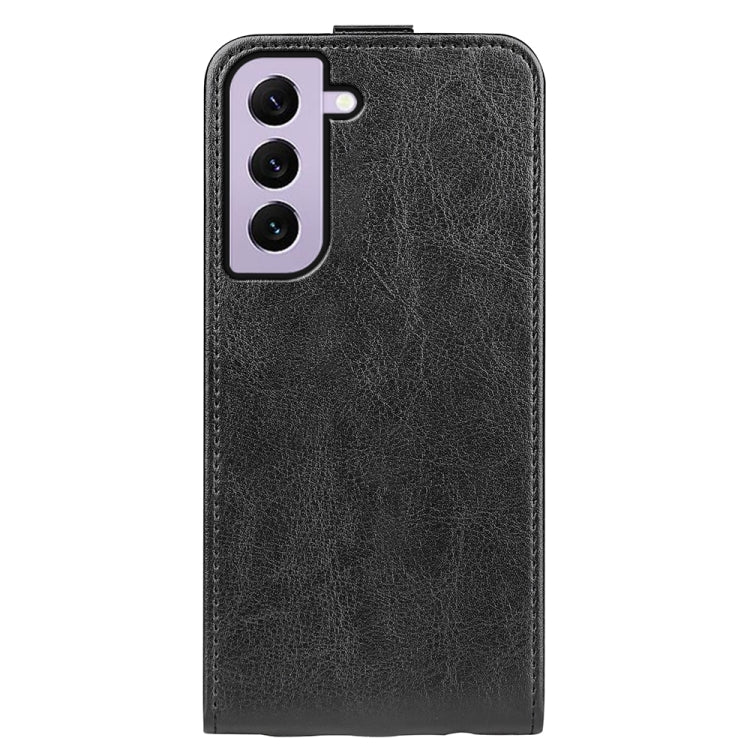 For Samsung Galaxy S23 5G R64 Texture Vertical Flip Leather Phone Case