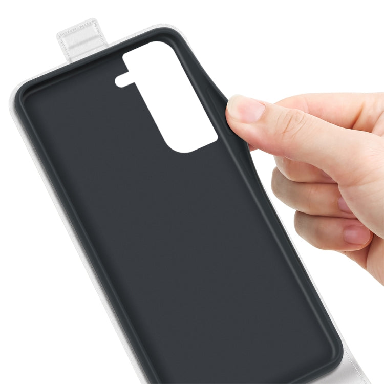 For Samsung Galaxy S23 5G R64 Texture Vertical Flip Leather Phone Case
