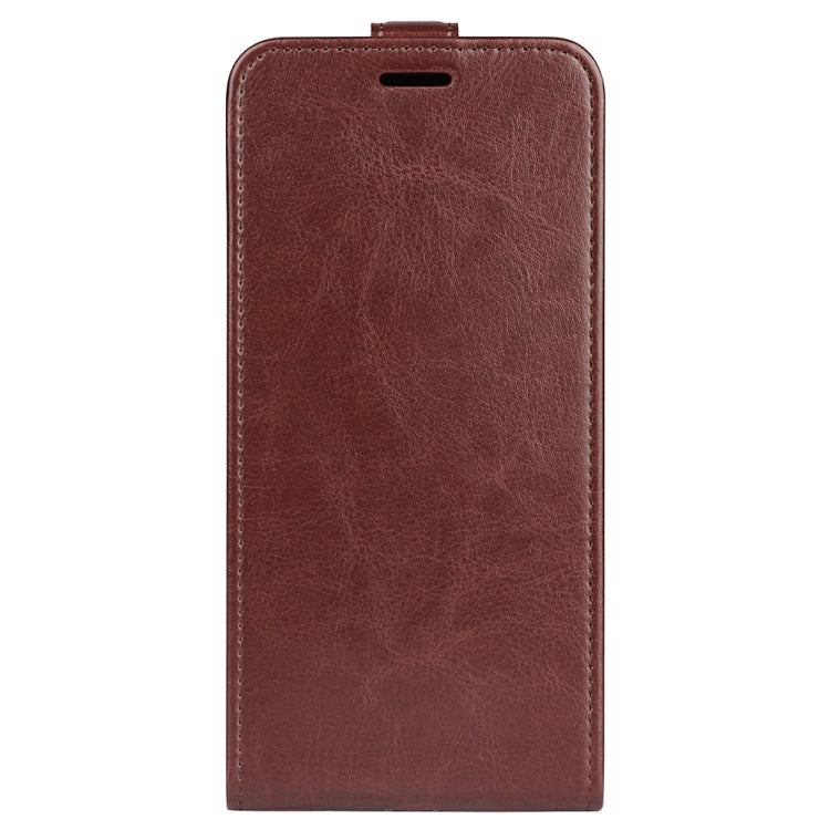For Samsung Galaxy S23 5G R64 Texture Vertical Flip Leather Phone Case