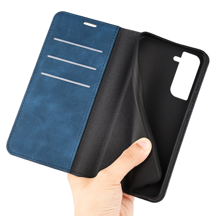 For Samsung Galaxy S23 5G Retro-skin Magnetic Suction Leather Phone Case