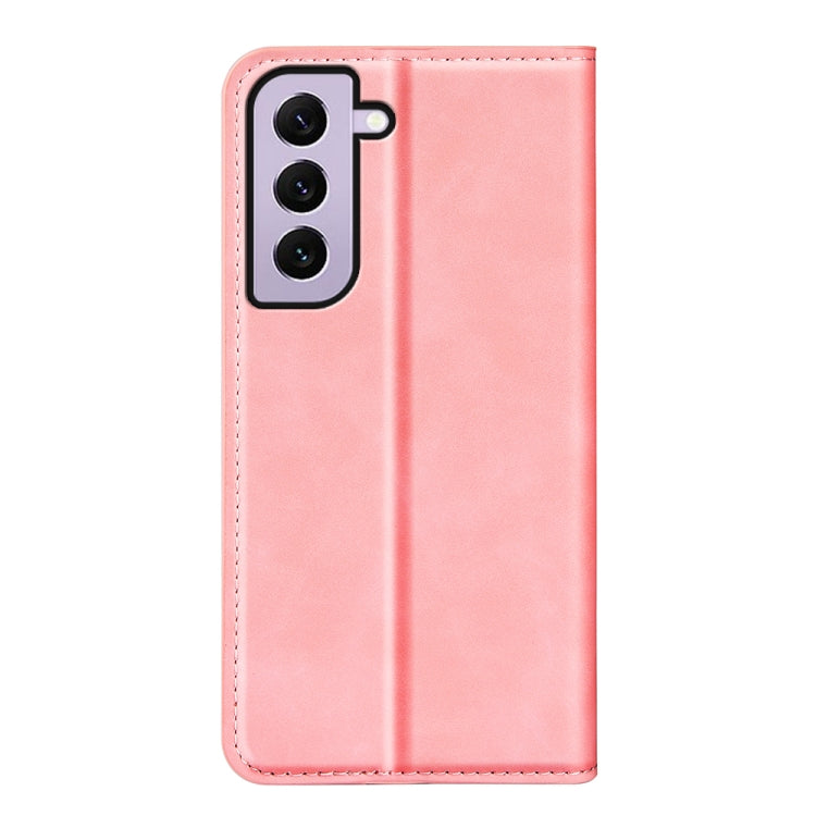 For Samsung Galaxy S23 5G Retro-skin Magnetic Suction Leather Phone Case