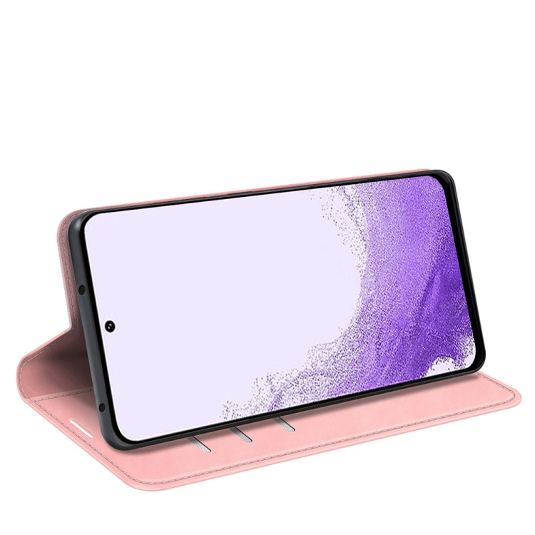 For Samsung Galaxy S23 5G Retro-skin Magnetic Suction Leather Phone Case