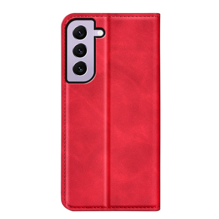 For Samsung Galaxy S23 5G Retro-skin Magnetic Suction Leather Phone Case