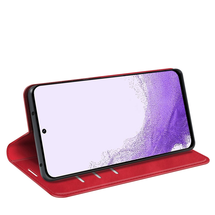 For Samsung Galaxy S23 5G Retro-skin Magnetic Suction Leather Phone Case