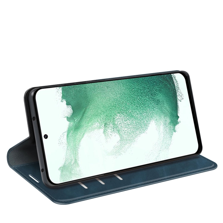 For Samsung Galaxy S23+ 5G Retro-skin Magnetic Suction Leather Phone Case