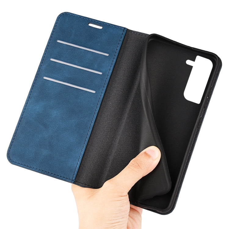 For Samsung Galaxy S23+ 5G Retro-skin Magnetic Suction Leather Phone Case