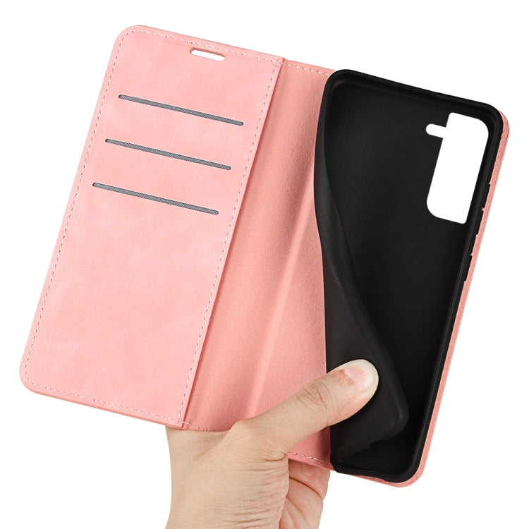 For Samsung Galaxy S23+ 5G Retro-skin Magnetic Suction Leather Phone Case