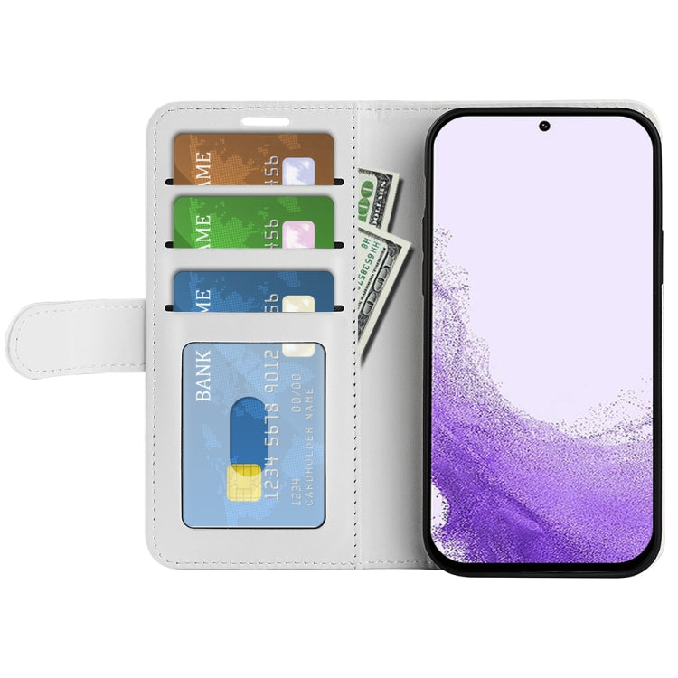 For Samsung Galaxy S23 5G R64 Texture Leather Phone Case