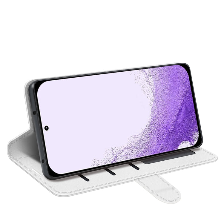 For Samsung Galaxy S23 5G R64 Texture Leather Phone Case