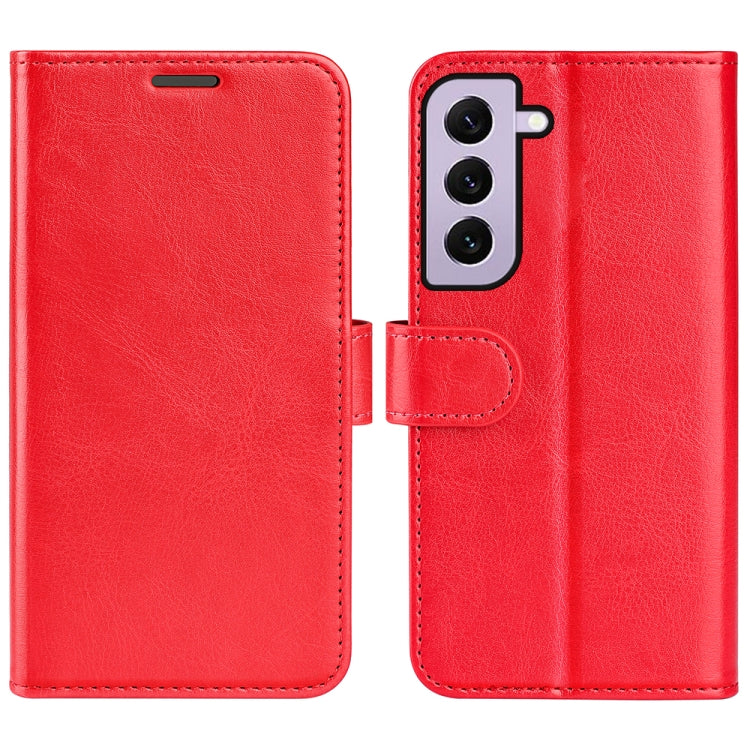 For Samsung Galaxy S23 5G R64 Texture Leather Phone Case