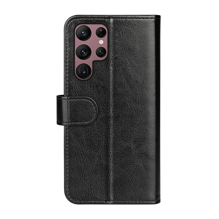 For Samsung Galaxy S23 Ultra 5G R64 Texture Leather Phone Case