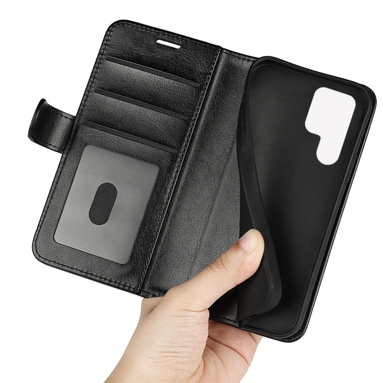 For Samsung Galaxy S23 Ultra 5G R64 Texture Leather Phone Case