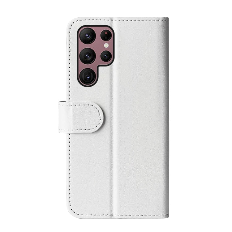 For Samsung Galaxy S23 Ultra 5G R64 Texture Leather Phone Case