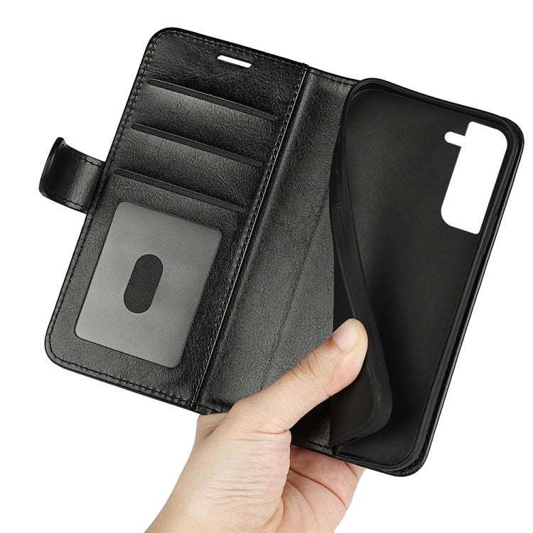 For Samsung Galaxy S23+ 5G R64 Texture Leather Phone Case
