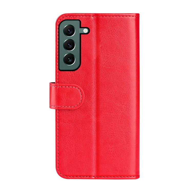 For Samsung Galaxy S23+ 5G R64 Texture Leather Phone Case