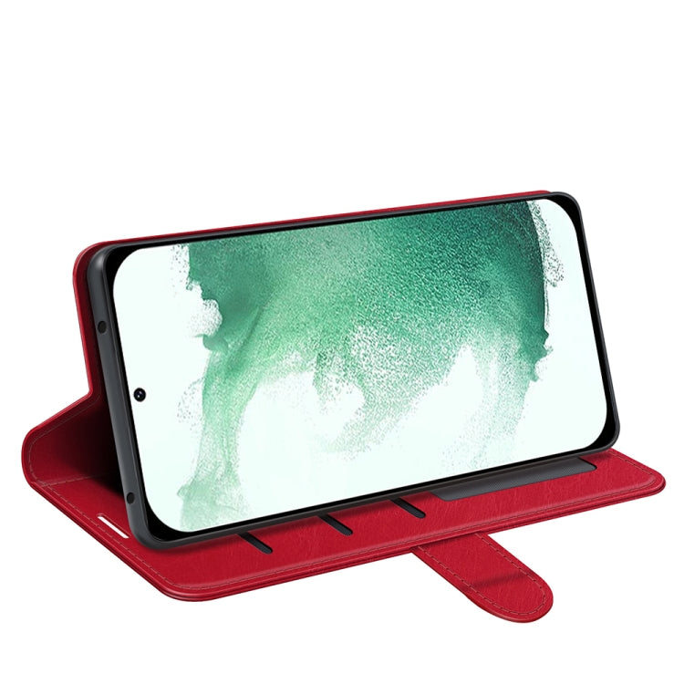For Samsung Galaxy S23+ 5G R64 Texture Leather Phone Case