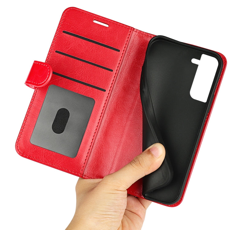 For Samsung Galaxy S23+ 5G R64 Texture Leather Phone Case