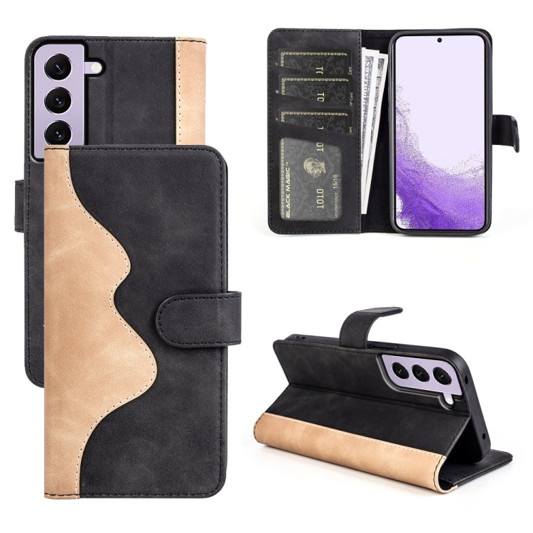 For Samsung Galaxy S23 5G Stitching Horizontal Flip Leather Phone Case