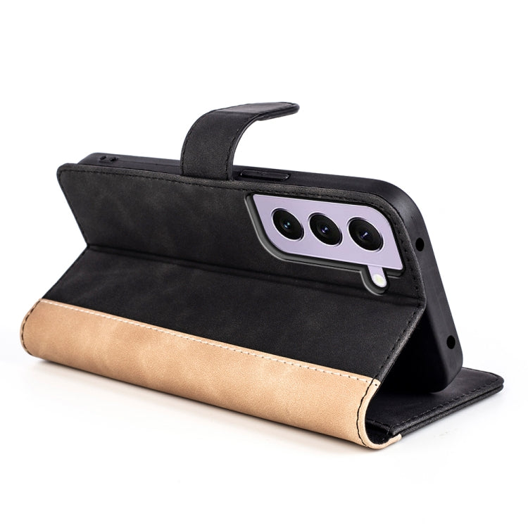 For Samsung Galaxy S23 5G Stitching Horizontal Flip Leather Phone Case