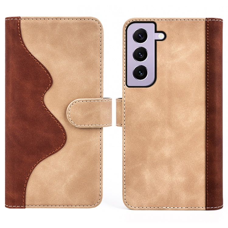 For Samsung Galaxy S23 5G Stitching Horizontal Flip Leather Phone Case