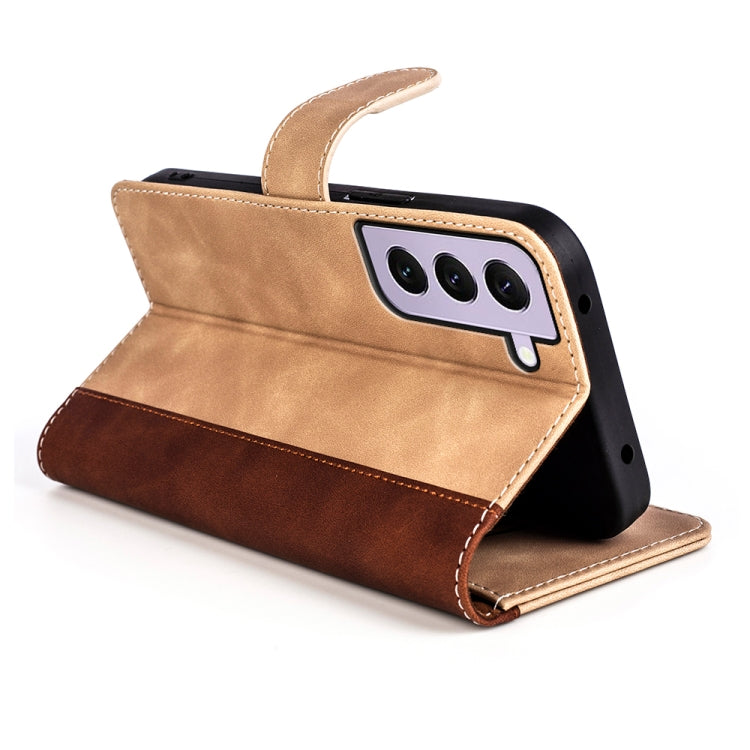 For Samsung Galaxy S23 5G Stitching Horizontal Flip Leather Phone Case