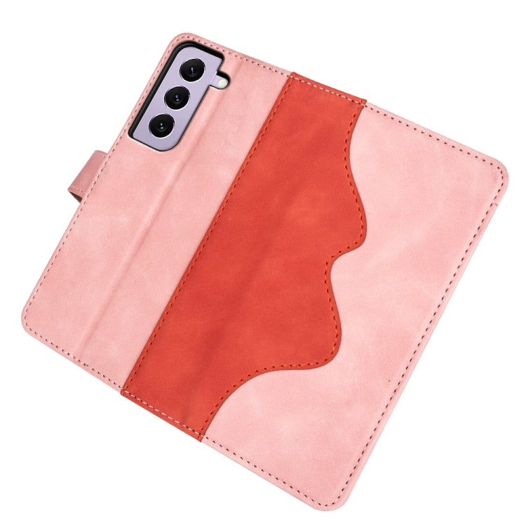 For Samsung Galaxy S23 5G Stitching Horizontal Flip Leather Phone Case