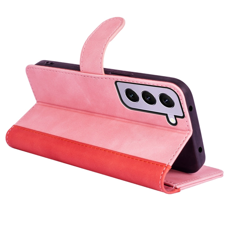 For Samsung Galaxy S23 5G Stitching Horizontal Flip Leather Phone Case