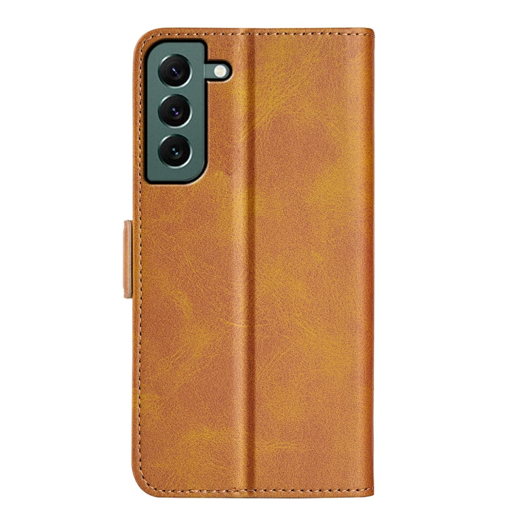 For Samsung Galaxy S23+ 5G Dual-side Magnetic Buckle Leather Phone Case