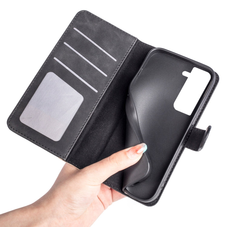 For Samsung Galaxy S23+ 5G Stitching Horizontal Flip Leather Phone Case
