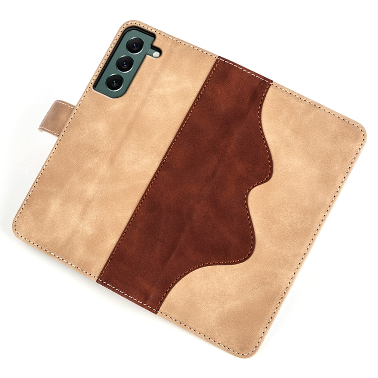 For Samsung Galaxy S23+ 5G Stitching Horizontal Flip Leather Phone Case