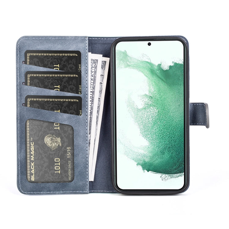For Samsung Galaxy S23+ 5G Stitching Horizontal Flip Leather Phone Case