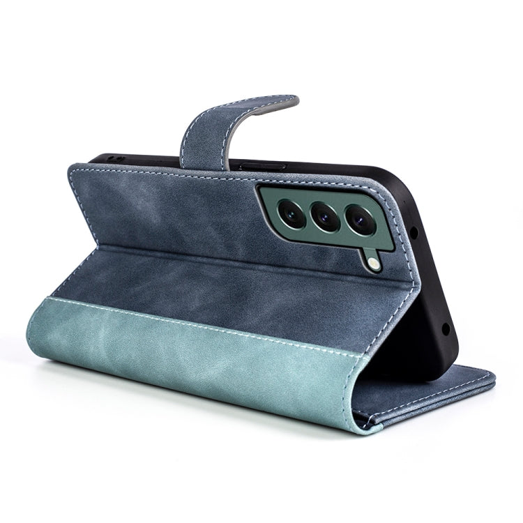 For Samsung Galaxy S23+ 5G Stitching Horizontal Flip Leather Phone Case