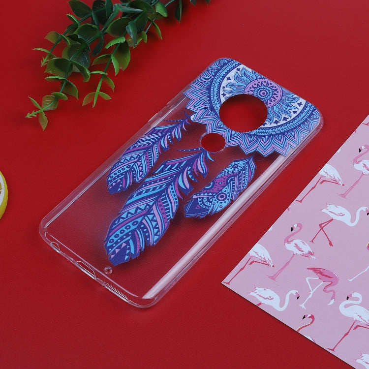 Stylish and Beautiful Pattern TPU Drop Protection Cover for MOTO G7